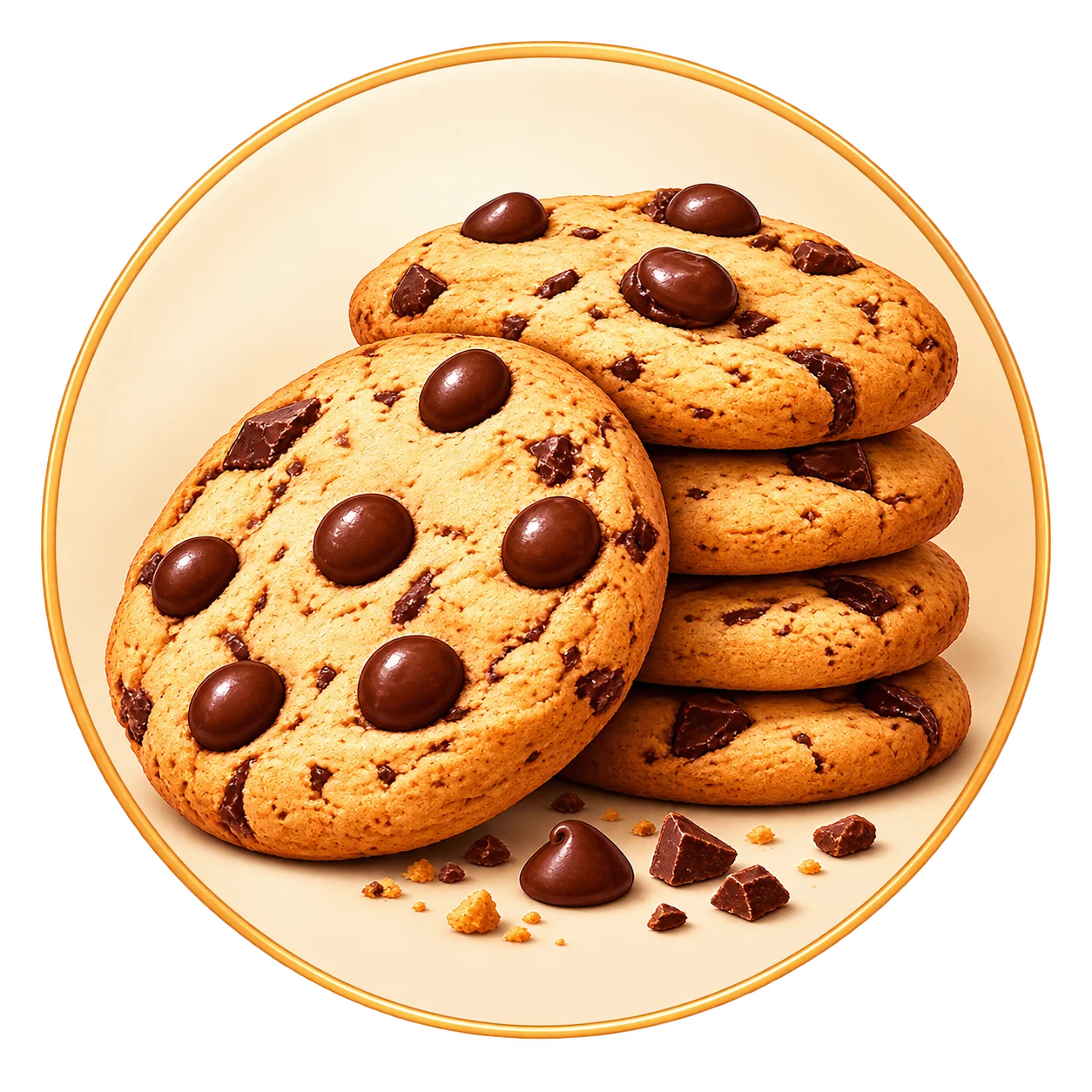 Premium freshly baked cookies